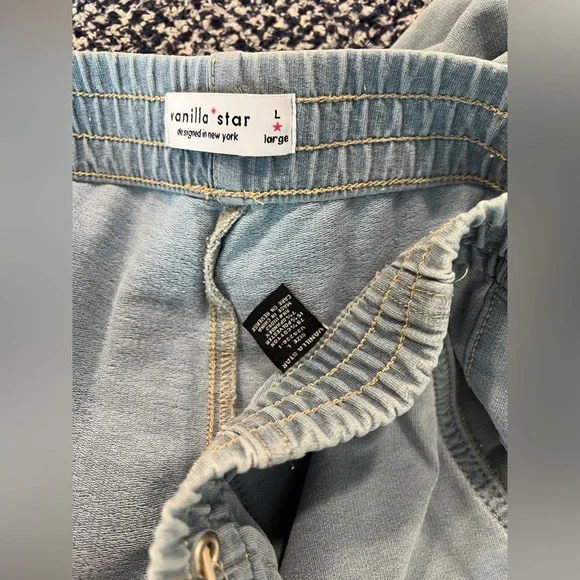 Light wash baggy cargo pants (L) - Picture 4 of 6